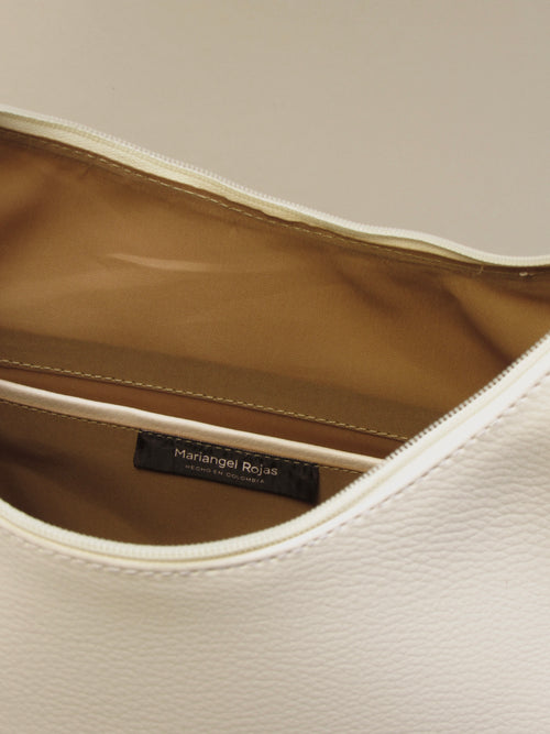 CURVE BAG BLANCO TALCO