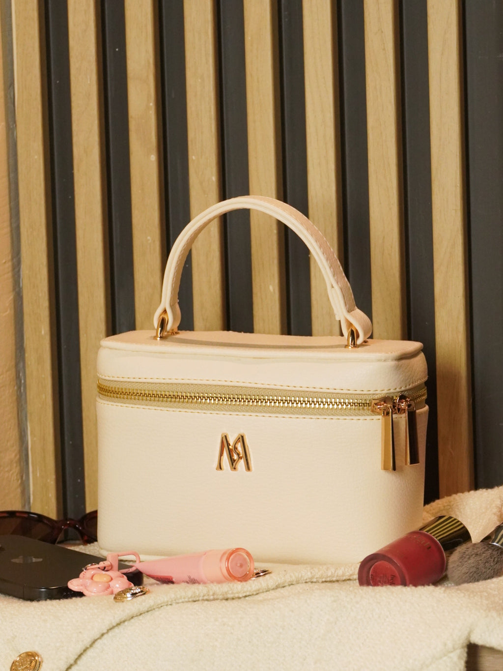 MINI BAÚL SAVANNA - VAINILLA